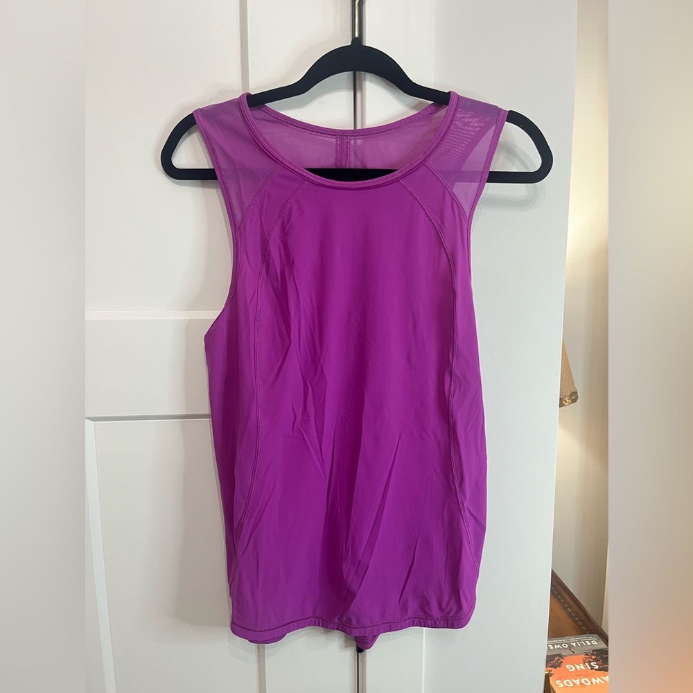 Lululemon purple top size 8